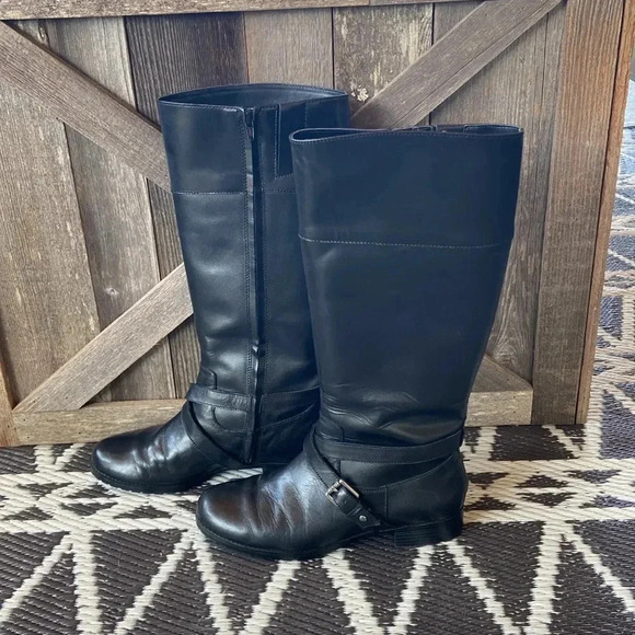 LAUREN Ralph  Lauren | Sahara Leather Boots - Picture 4 of 9